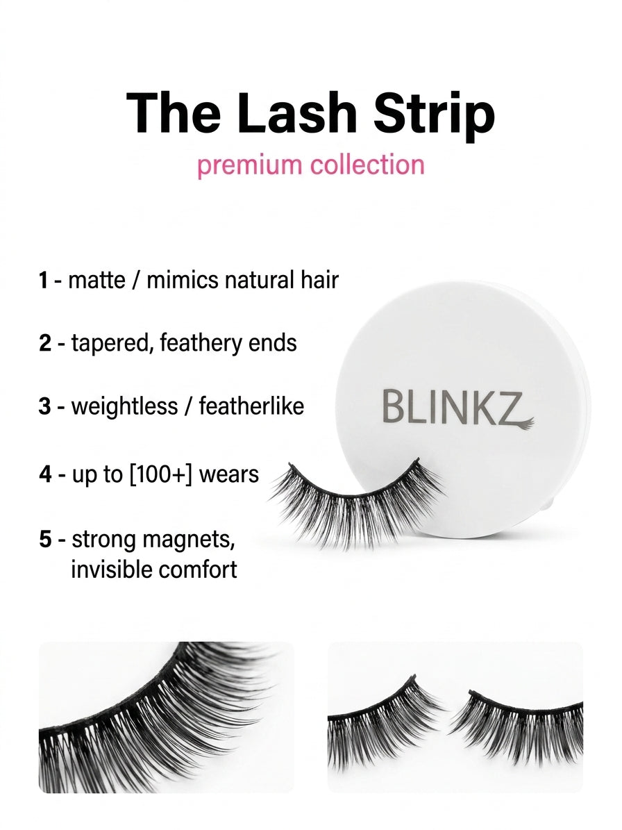 Magnetic Eyelashes Set ( with Free Applicator)