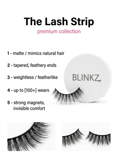 Magnetic Eyelashes Set ( with Free Applicator)