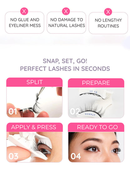 Magnetic Eyelashes Set ( with Free Applicator)